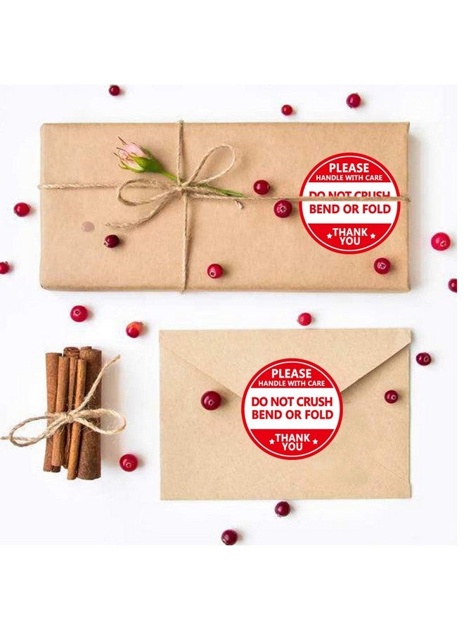 Besttile Do Not Crush Bend Or Fold Shipping Handling Stickers Labelsshipping Warning Stickers For Package 2 Inch 500 Pcs Per Roll - Image 4