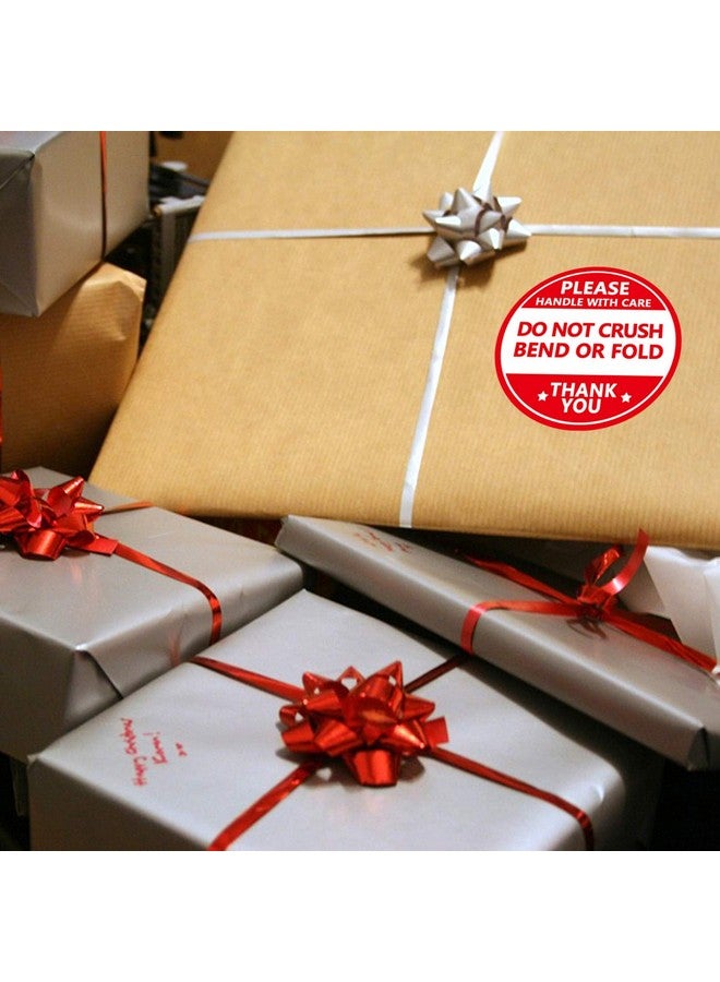 Besttile Do Not Crush Bend Or Fold Shipping Handling Stickers Labelsshipping Warning Stickers For Package 2 Inch 500 Pcs Per Roll - Image 5