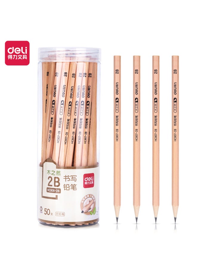Deli B Pencil Primary School Exam Special Hb Children Hexagon Rod Sketch Pencil Stationery Supplies Primary School - Image 1