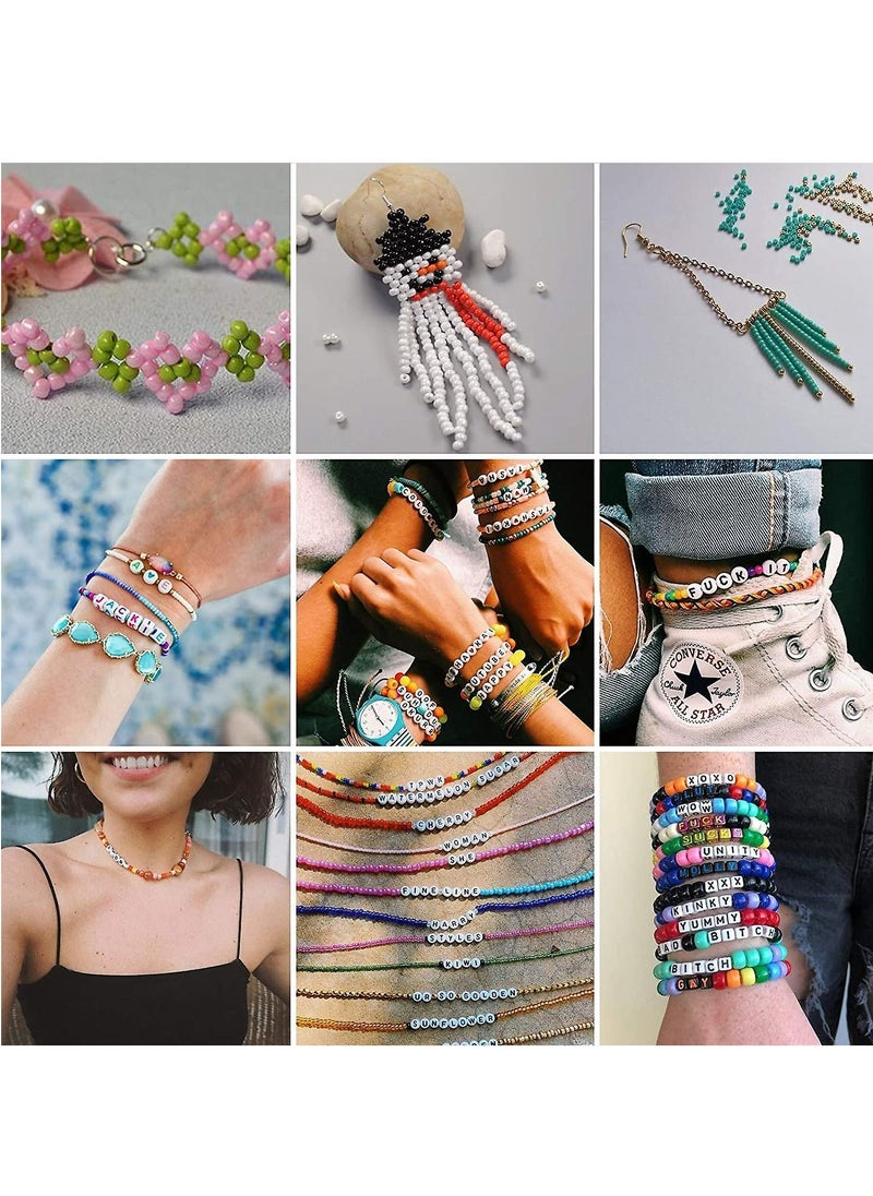 ماونتين جيمس خرز حرفي صغير  مجموعة متنوعة مع صندوق منظم لأساور و صنع المجوهرات  - Image 4