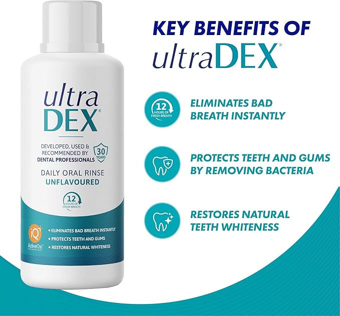UltraDEX Daily Oral Rinse Original 6 x 500ml Clear - Image 5