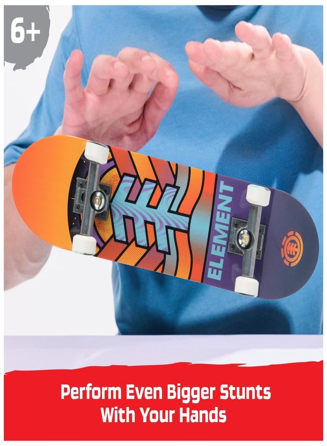 TECH DECK, Element Handboard; Authentic Mini Skateboards, Kids Toys for Boys & Girls, Ages 6 and up (Hands Use Only) - Image 4