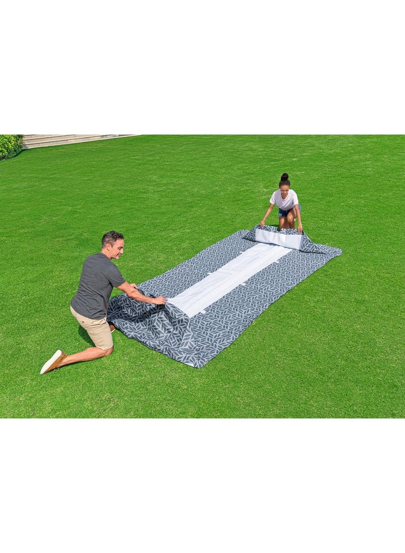 بست واي استمتع بصيف منعش مع مسبح بست واي ستيل برو المستطيل بإطار فولاذي (3.66 م × 2.01 م × 66 سم) - طقم كامل - Image 4