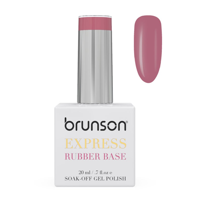 brunson TPO free Rubber Base Gel polish 20ml Soak Off Base Coat for Nail Strengthening Long Lasting Gel Polish Base for Chip Free Shine Brittle Nails UV Rubber base Russian manicure Non Yellowing salon manicure - Image 1
