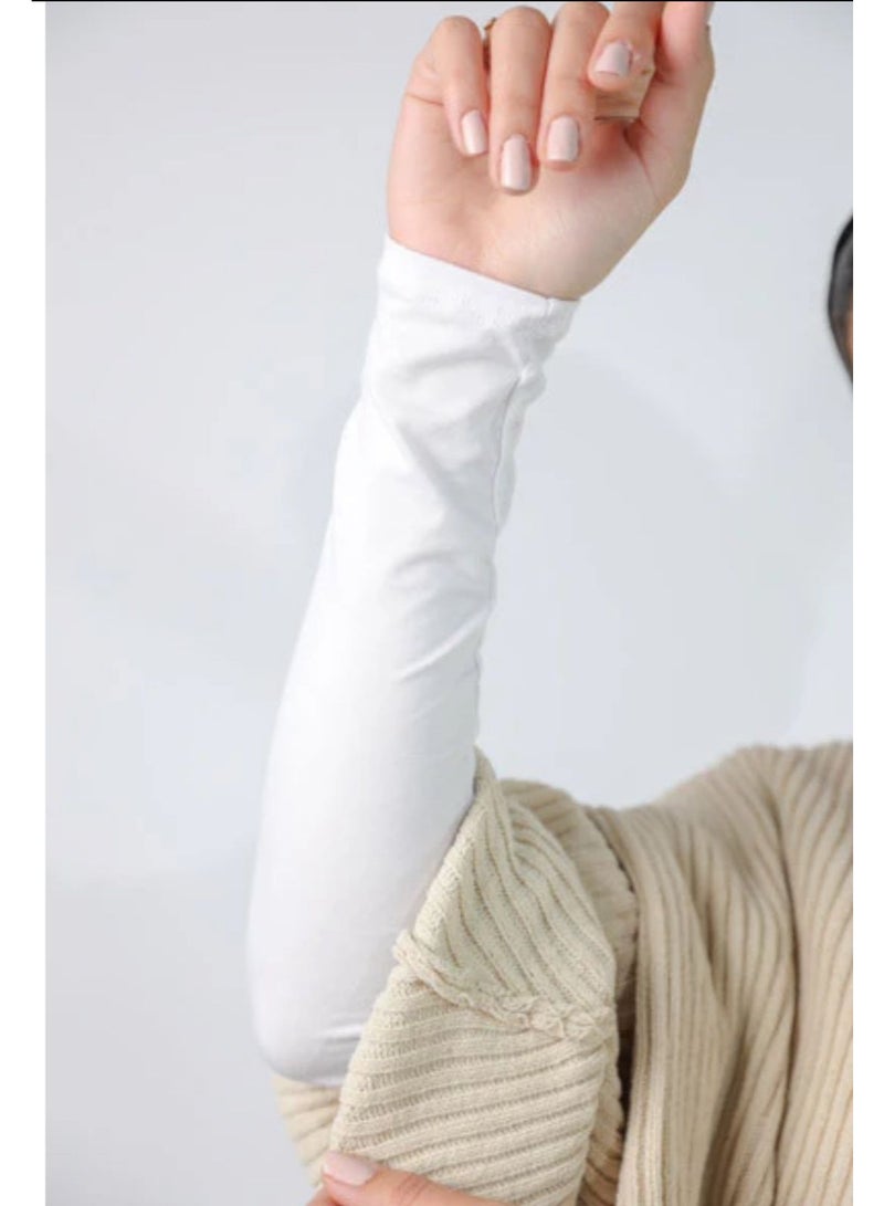 Body Cotton Sleeve White