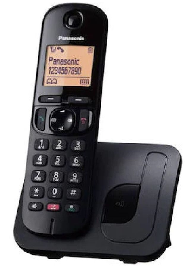 Panasonic هاتف لاسلكي رقمي KX-TGC250 أسود - Image 1