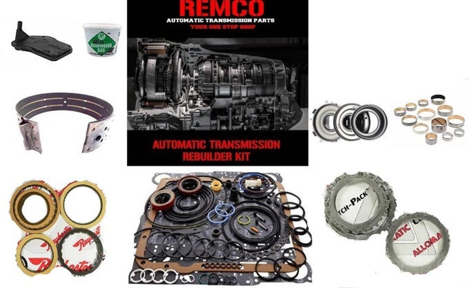 4L60 4L65 4L65E Autoamtaic Transmission Deluxe Rebuilt Kit Oem 9313