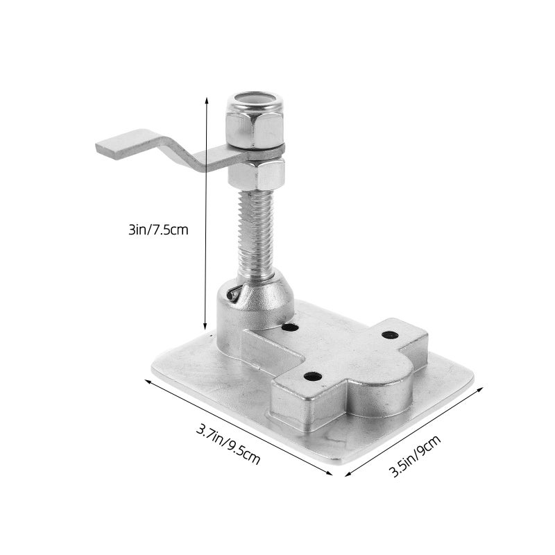 316 Stainless Steel Marine Flush Pull Latch Handle For Boat Cabinets And Hatch Doors - Image 3