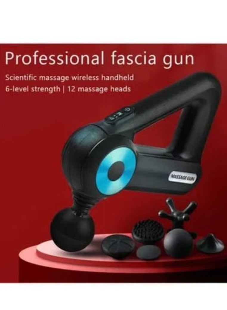 GENNEXT Maxtop Deep Tissue Massage Gun | Back, Neck & Muscle Pain Relief | Fitness Recovery & Relaxation | Includes 12 Professional Massage Heads | Adjustable Speed Settings | Portable & Rechargeable - Image 4