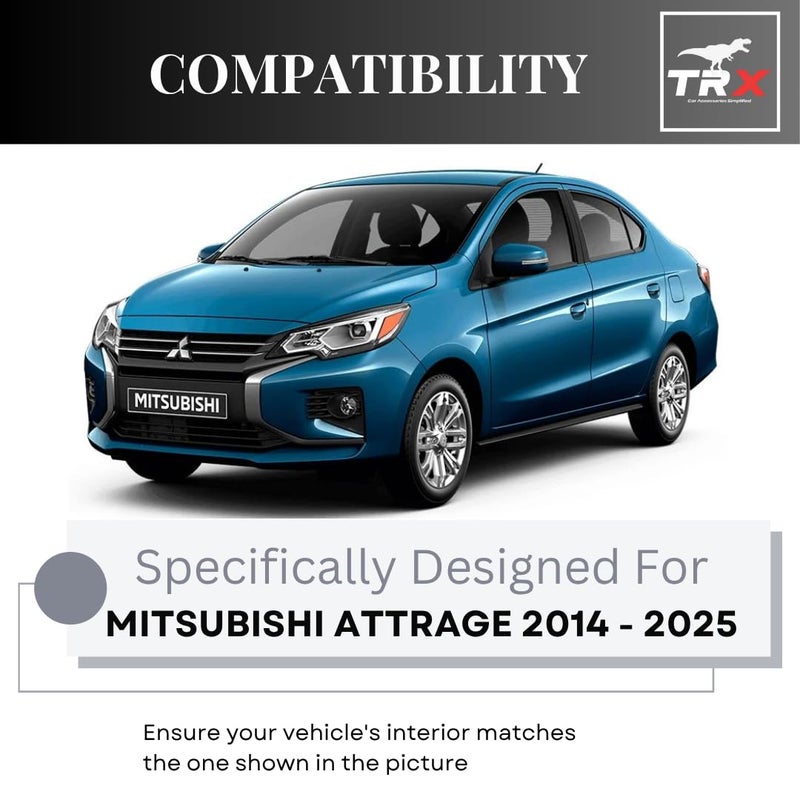  تي ار اكس اوتو مسند ذراع TRX AUTO لميتسوبيشي أتراج وميراج (من 2014 إلى 2025) | مسند ذراع قابل للتعديل | وحدة تحكم متعددة الطبقات مع مساحات تخزين وحامل أكواب | ملحقات داخلية لميتسوبيشي أتراج - Image 3