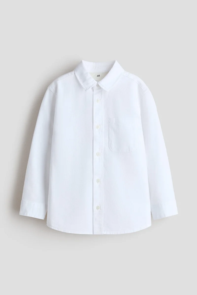 اتش اند ام قميص من القطن