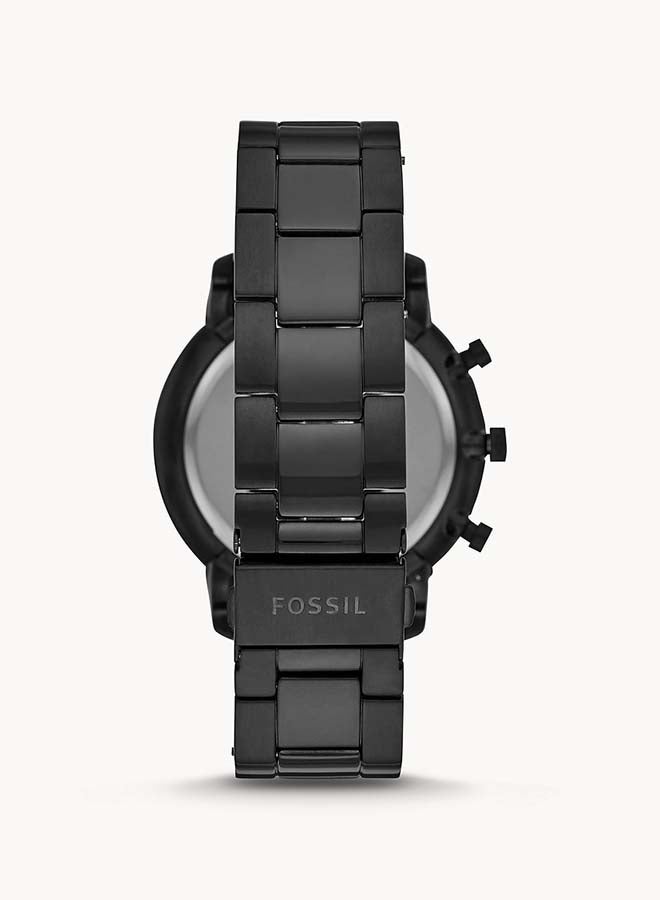 FOSSIL Men Stainless Steel Chronograph Wrist Watch FS5525 - 44 mm - Black - Image 2