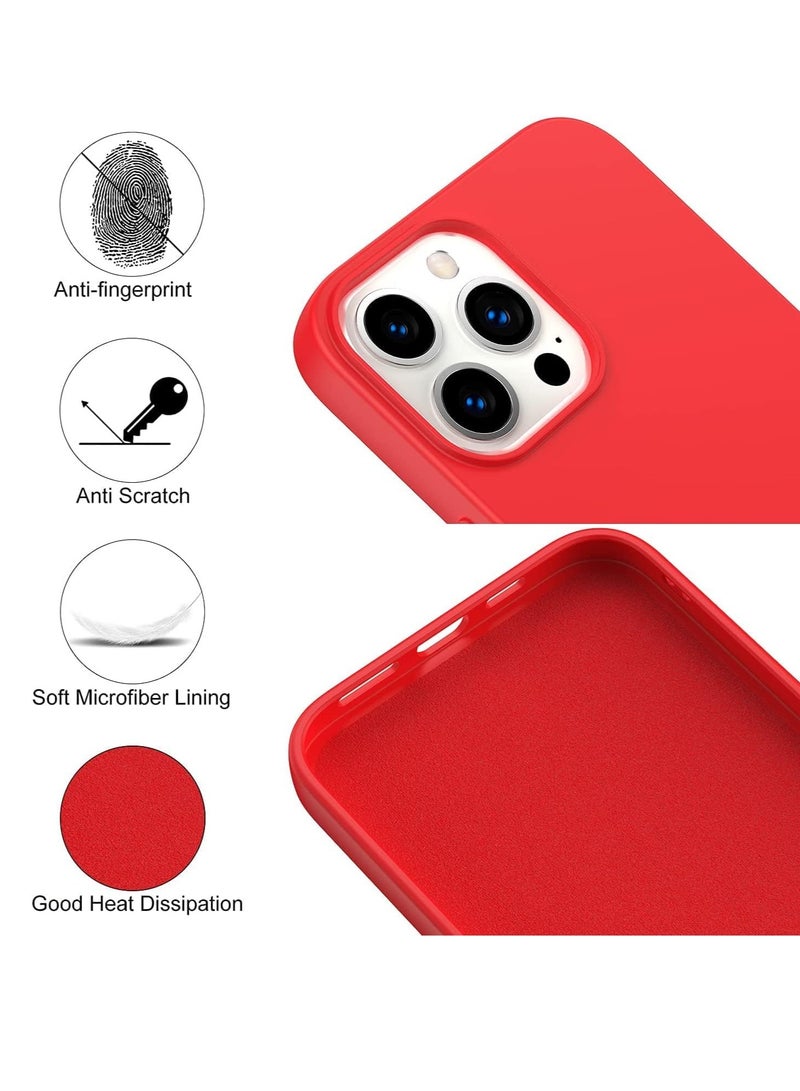 MIGOFAST Designed for iPhone 16 Pro Max Case Silicone Ultra Slim Shockproof Phone Case with Soft Anti-Scratch Microfiber Lining Enhanced Camera Protection Phone Case for 16 Pro Max - Image 4