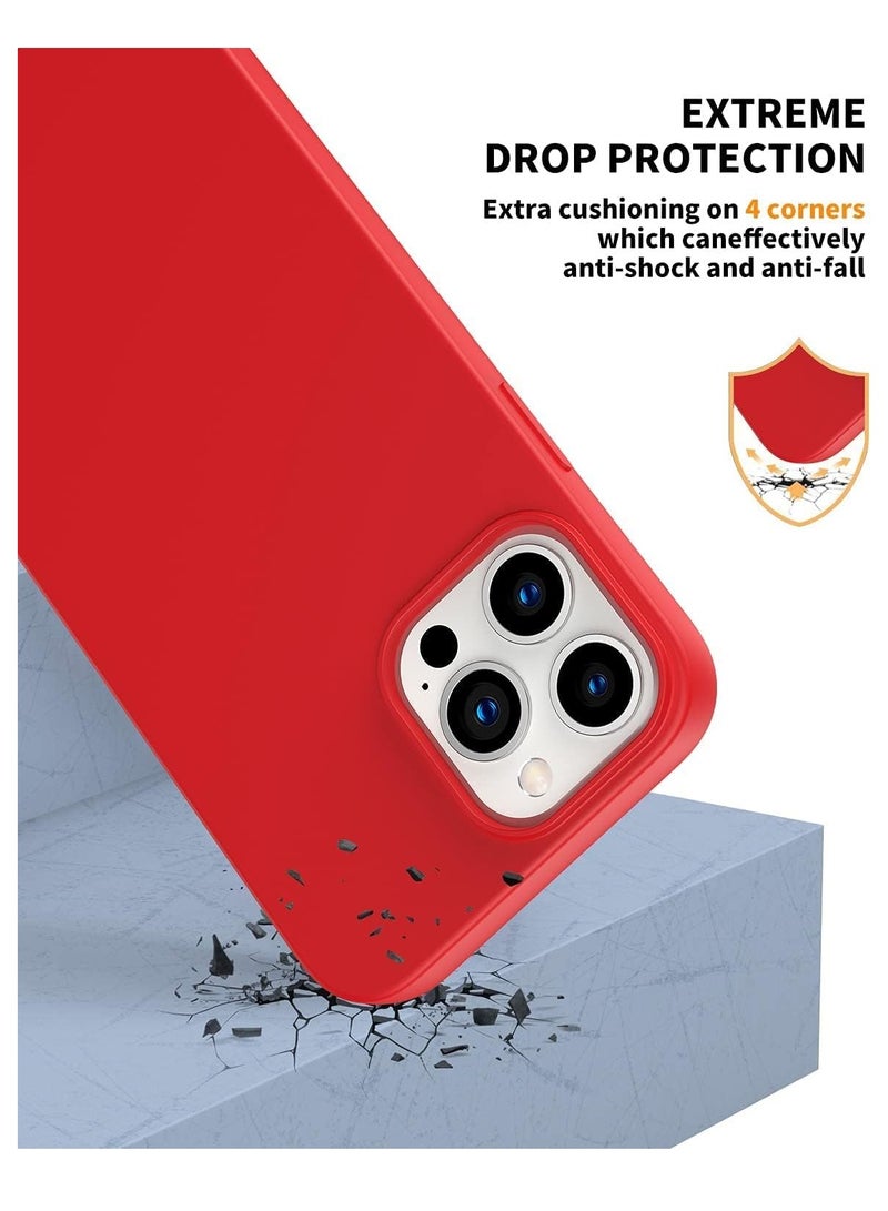 MIGOFAST Designed for iPhone 16 Pro Max Case Silicone Ultra Slim Shockproof Phone Case with Soft Anti-Scratch Microfiber Lining Enhanced Camera Protection Phone Case for 16 Pro Max - Image 2