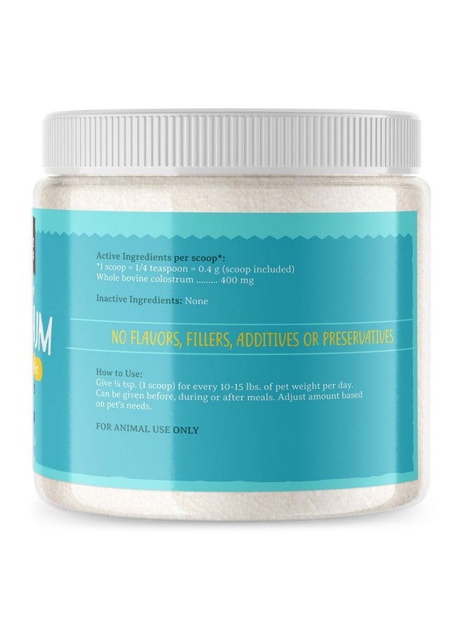 Raw Paws Pet Bovine Colostrum For Dogs Allergies & Immune Support, 5Oz  Made In Usa, Pure Bovine Colostrum Powder For Cats  Bovine Colostrum Dogs Daily Supplement  Colostrum For Puppies & Kittens - Image 2