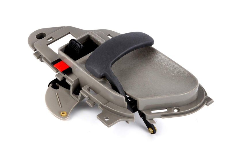 MYSMOT 15708043 Front or Rear Left Driver Side Inside Interior Door Handle Gray for Chevrolet GMC Tahoe Yukon C1500 C2500 C3500 K1500 Suburban 1995-1999, GM1352101 - Image 4