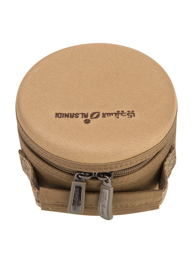 السنيدي شنطة بيالات مطورة للرحلات، حافظة بيالات، كاكي، مقاس 15*15*8سم - Image 3