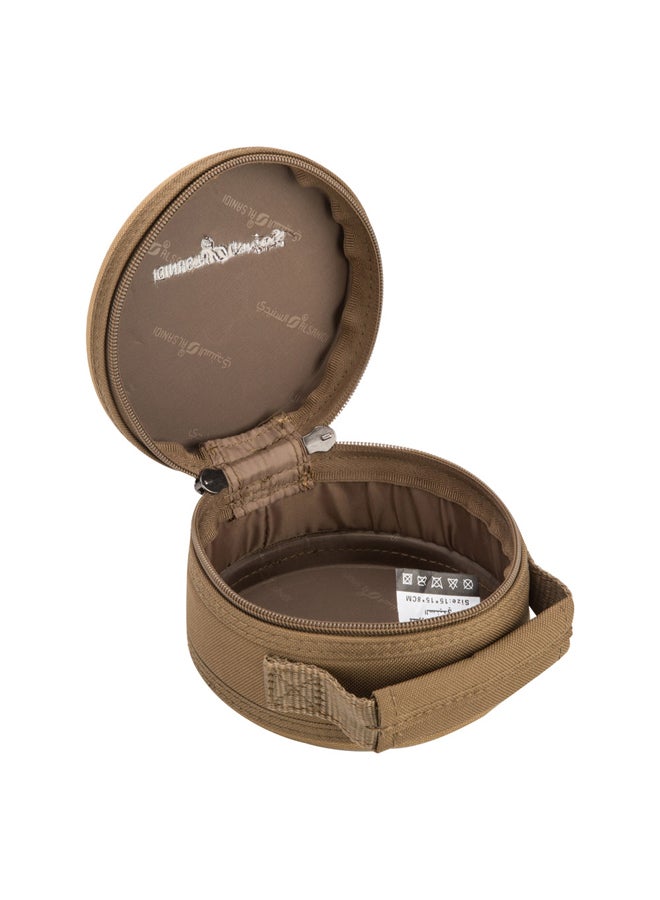 السنيدي شنطة بيالات مطورة للرحلات، حافظة بيالات، كاكي، مقاس 15*15*8سم - Image 5