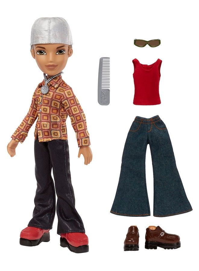 BRATZ دمية الموضة الأصلية ديلان مع 2 أزياء وبوستر - Image 3