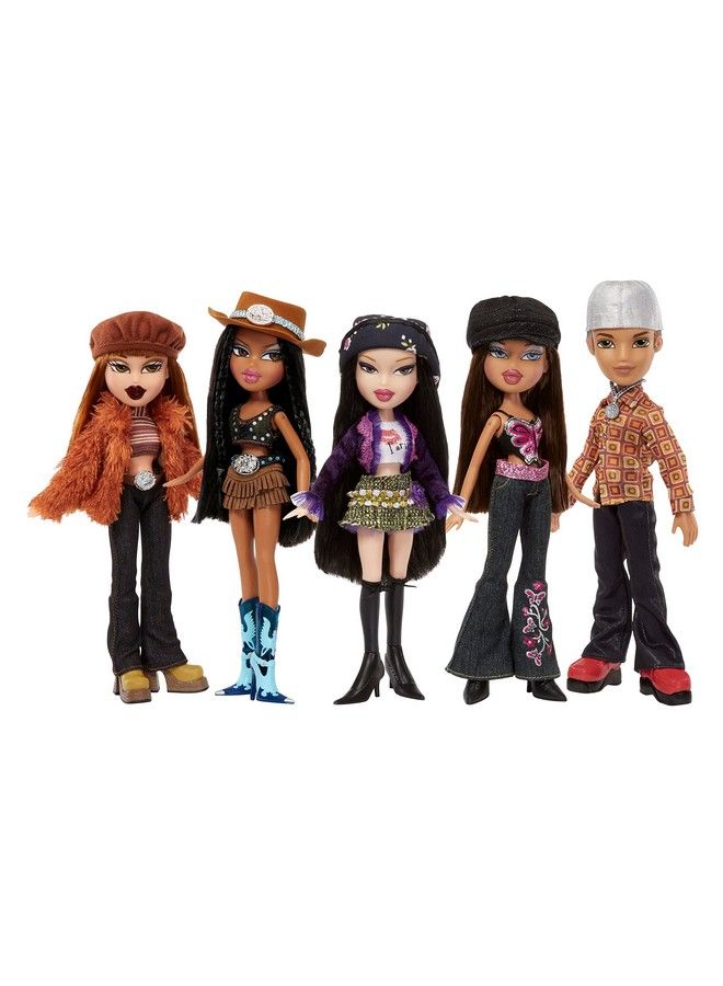 BRATZ دمية الموضة الأصلية ديلان مع 2 أزياء وبوستر - Image 5