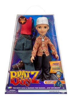 BRATZ Original Fashion Doll Dylan With 2 Outfits And Poster  - Image 2