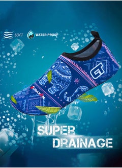 Draxon Water Shoes For Women Men Kids Barefoot Aqua Water Socks Slip-On Swim Beach Shoes For Snorkeling Swimming Fishing Surfing Pool Kayak Beach Running Walking Yoga  - Image 2
