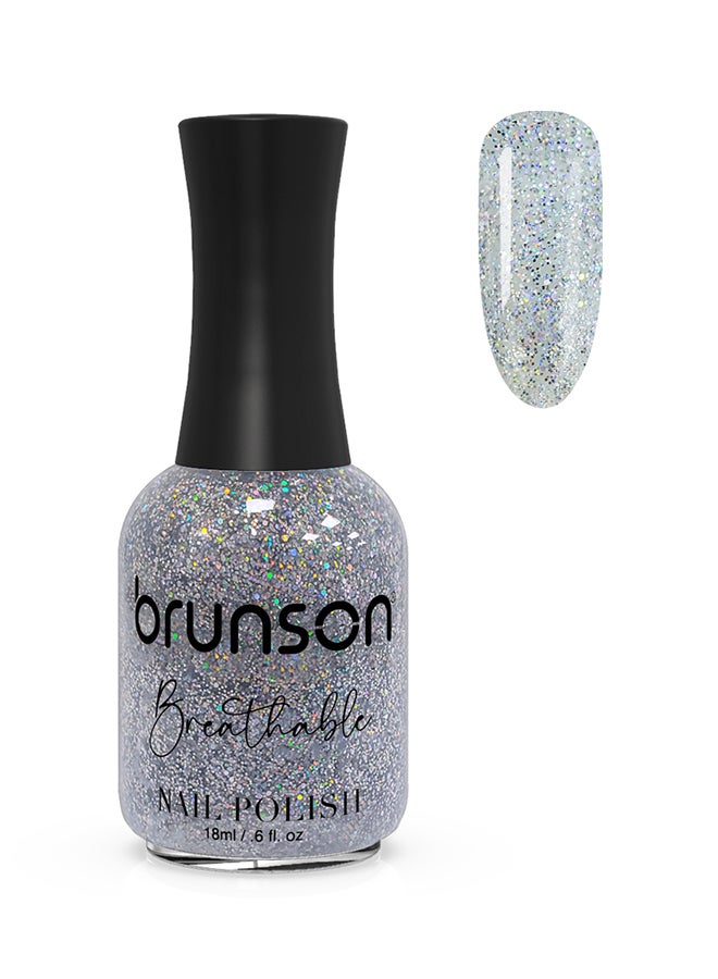 brunson Breathable Nail Polish Halal nail polish Wudu friendly Quick-Dry Vegan long lasting but easy peel off   18ml BH247
