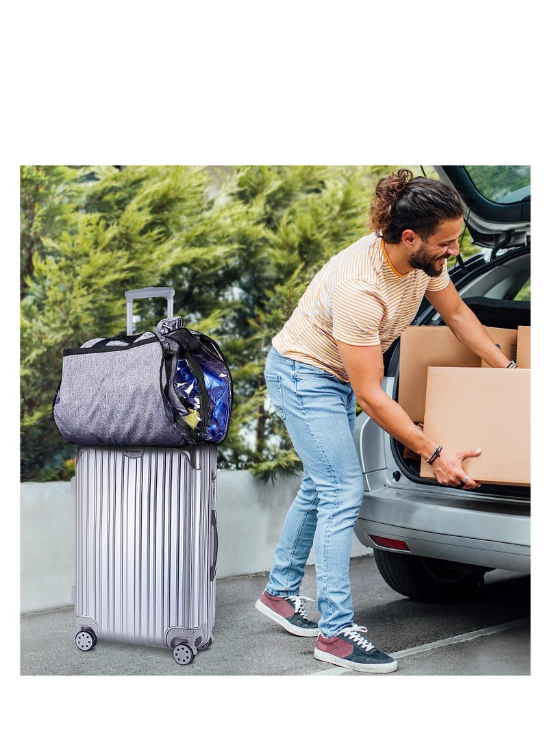 DUNISO Hanging Garment Bags for Closet Storage, Moving Bags for Clothes 50" Suit Travel Cover for Men, Women, Coat, Jacket, Shirt, Clothing - Image 3