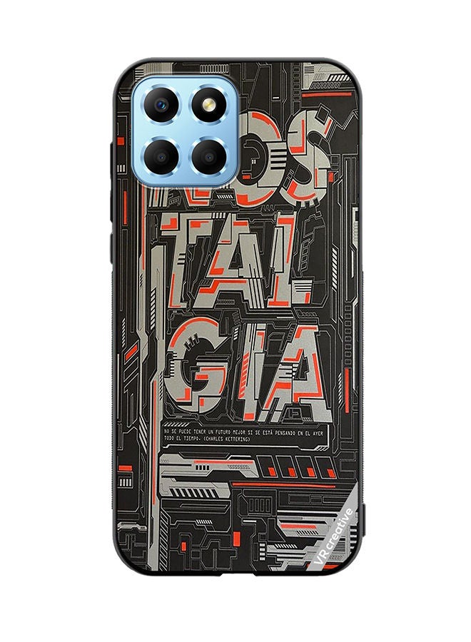 VR CREATIVE Protective Case Cover For Honor X8 5G Nostalgia Design Multicolour - Image 1