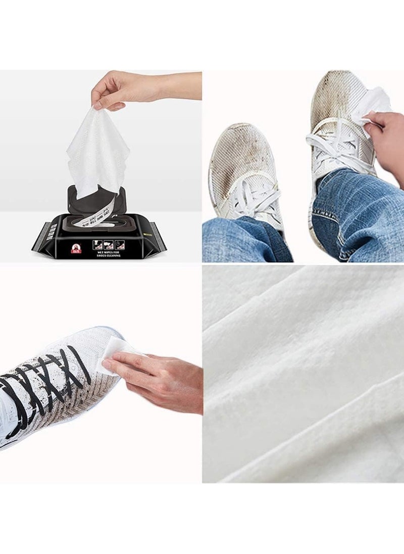 URbantin Quick wipes shoe 3 Pack 90 Pcs cleaner sneaker shoe wipes for white sneakers Wipes for men and women Disposable  - Image 4