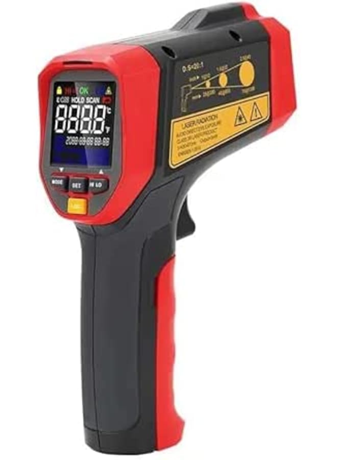 UT302D+ Infrared Thermometer with Dual Laser.