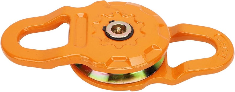 Snatch Block, 12 5T Working Load Limit Heavy Duty Winch Pulley, Metal Towing Pulley with 25T Minimum Break Strength for Tractor Truck ATV UTV Off Road Recovery - Image 1
