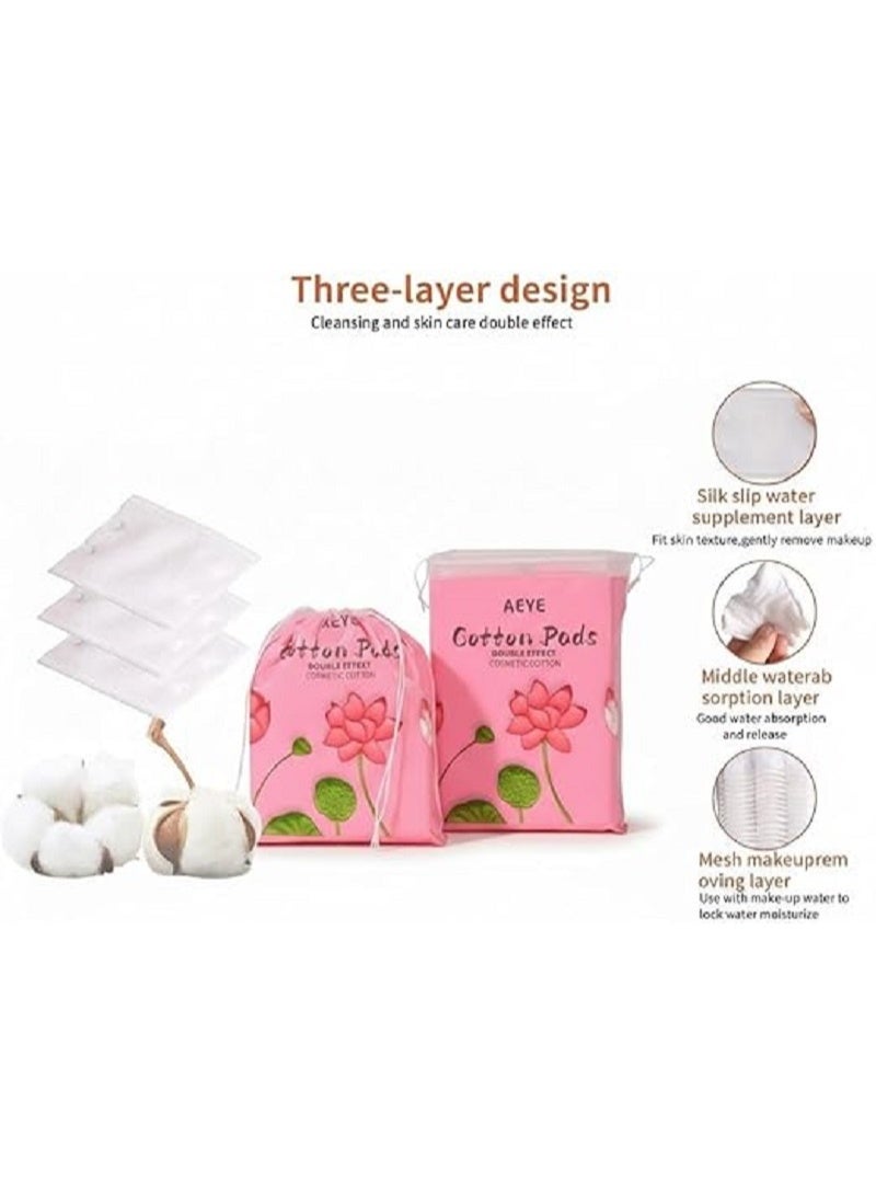 Soft Gauze Cotton for Makeup Remover and Cleansing Skin Ultra Gentle Touch Perfect for Daily Care and Remove Makeup Residue Without Irritation or Dryness - Image 2