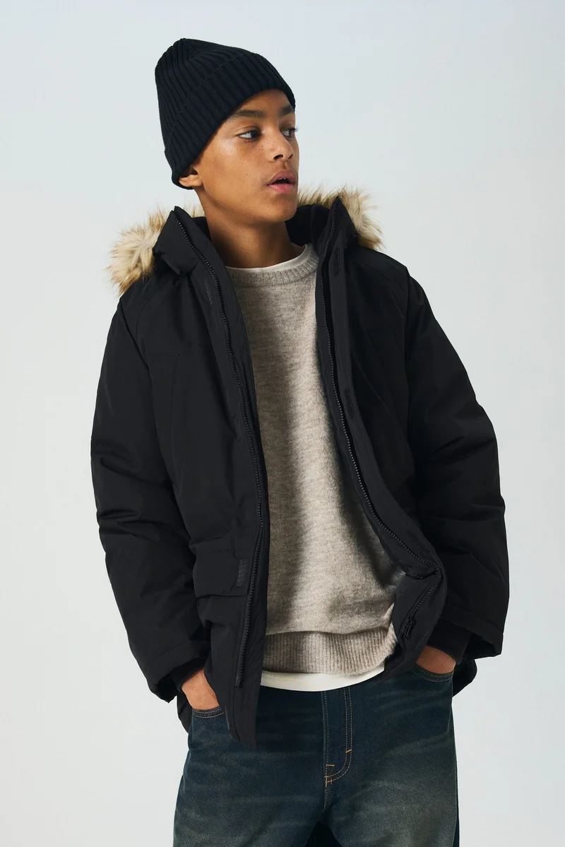 H&M Water-repellent padded parka