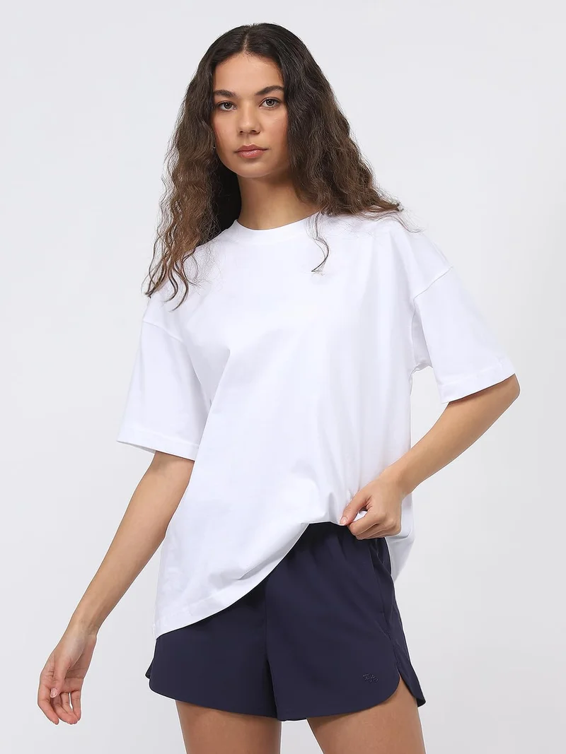 نوبيرو White Oversized T-Shirt for Women
