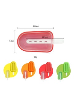 Stackable Silicone Ice Cream Molds, Homemade Ice Cream Popsicle Set, One Size (4 Pieces) Multicolour - pzsku/Z8B2F5C55166C79AF1231Z/45/_/1732844908/e360a791-8672-4568-9674-35f5420f9f04