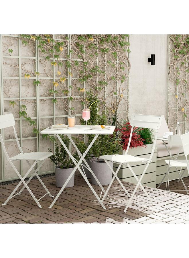 erorex Folding Chair, Off-White Outdoor - Image 3