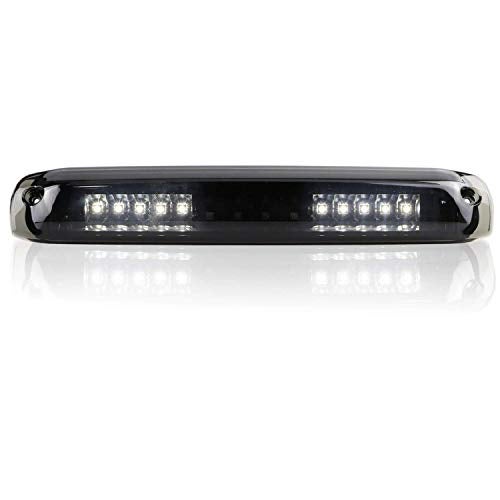 Bomusou Third Brake Light Cargo Lamp Fit for Chevrolet Silverado/GMC Sierra 1500-3500 HD 1999-2006, for Chevrolet Silverado/GMC Sierra 1500-3500 HD Classic 2007 (Black Housing Smoke Lens) - Image 3
