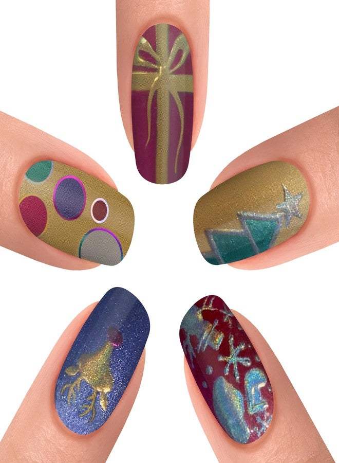 Gelish Mini Holiday Winter Collection A Fuzzy Feeling - Soak Off Polish, Long-Lasting, Vibrant Color, Professional Quality, High Shine, Chip-Resistant (Sleighing In Style, 9mL) - Image 5