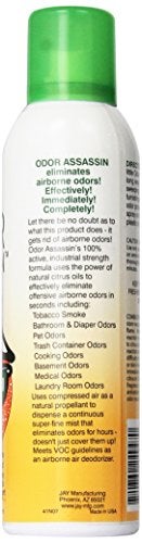 ODOR ASSASSIN Jay 124947 Odor Assassin, 6 oz, Orange - Image 2
