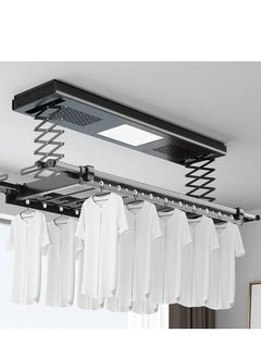 Generic Drying Rack Electric Clothes , Indoor Remote Control Lifting Home Balcony Automatic laundry Drying Clothes Rack  - Image 1