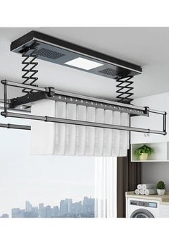 Generic Drying Rack Electric Clothes , Indoor Remote Control Lifting Home Balcony Automatic laundry Drying Clothes Rack  - Image 2