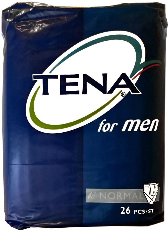Tena - Tena Incontinence Pads For Men Normal 26 Pcs - Image 1