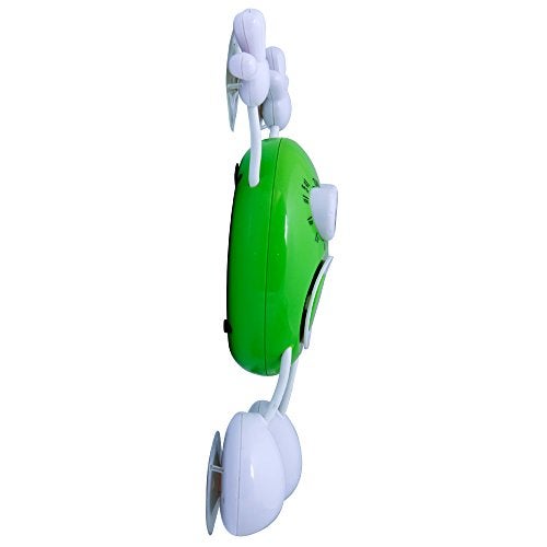 Zadro Showerman FM Shower Radio, Lime Green - Image 3