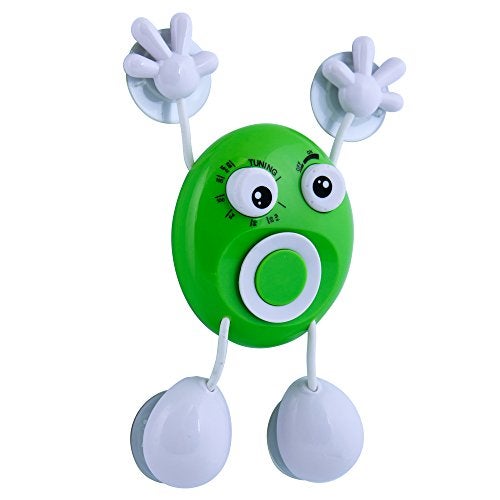 Zadro Showerman FM Shower Radio, Lime Green - Image 4