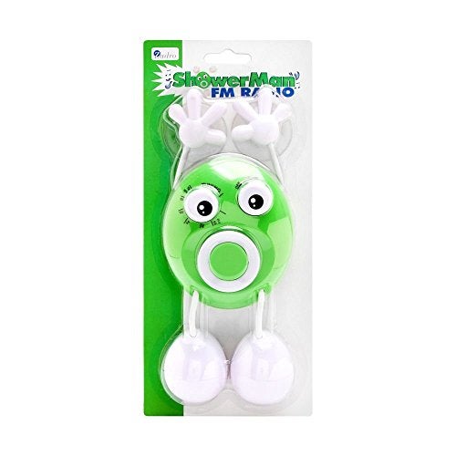 Zadro Showerman FM Shower Radio, Lime Green - Image 5