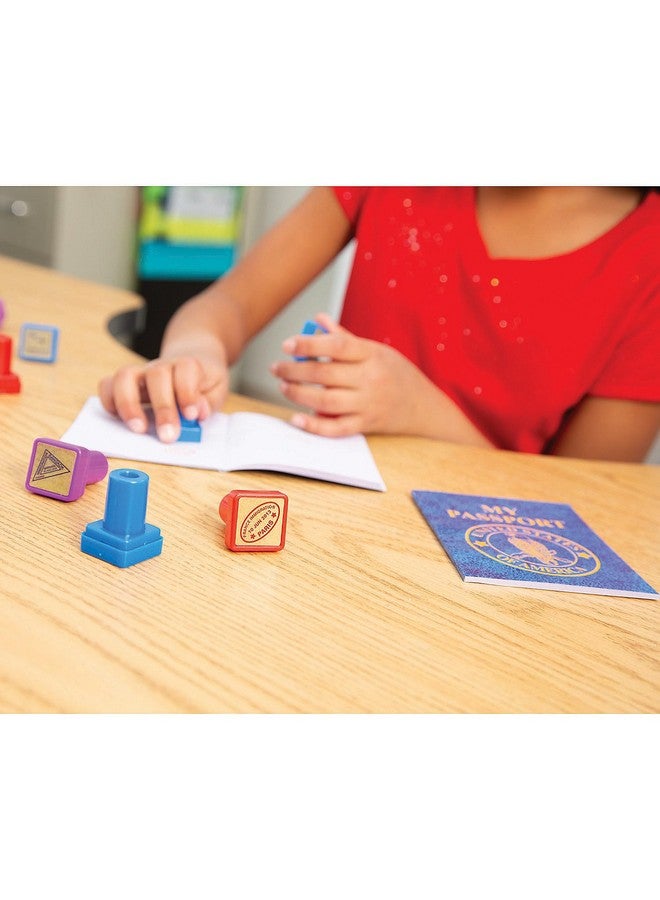 Fun Express ختم جواز السفر - 24 قطعة - أنشطة تعليمية وتعلم للأطفال - Image 2