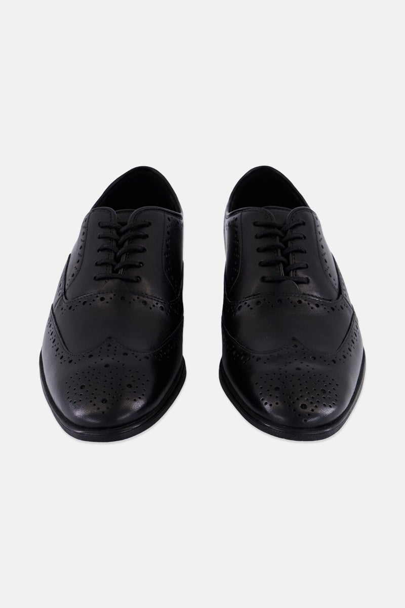 clarks Men Standard Bampton Rhodes Lace Up Formal Shoes, Black - Image 4