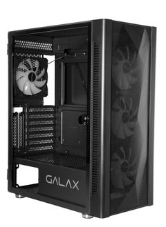 GALAX ATX PC Case (REV-06) Black, 4 ARGB cooling fan  - Image 1