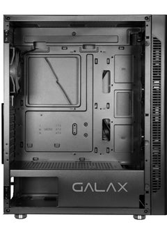 GALAX ATX PC Case (REV-06) Black, 4 ARGB cooling fan  - Image 3